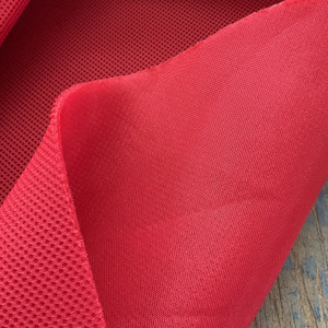 Spacer Mesh Red | Medium Weight Mesh Fabric | Home Decor Fabric | 58" Wide