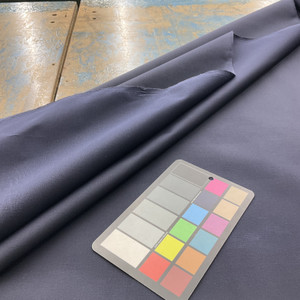 13.7 oz Waxed Army Duck Canvas Navy | Very Heavyweight Canvas Fabric | Home Decor Fabric | 60" Wide