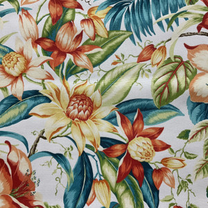 Tommy Bahama Indoor/Outdoor Botanical Glow Tiger Lily | Medium Weight Outdoor Fabric | Home Decor Fabric | 54" Wide