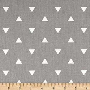 Premier Prints Triangle Storm Twill | Medium Weight Twill Fabric | Home Decor Fabric | 54" Wide