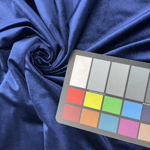 Plush Darling Velvet Navy | Heavyweight Velvet Fabric | Home Decor Fabric | 55" Wide