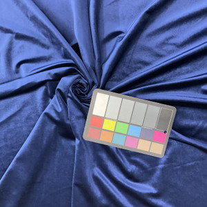 Plush Darling Velvet Navy | Heavyweight Velvet Fabric | Home Decor Fabric | 55" Wide