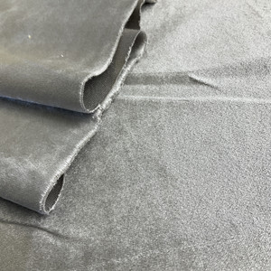Plush Darling Velvet Smoke | Heavyweight Velvet Fabric | Home Decor Fabric | 55" Wide