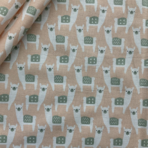 Premier Prints Alpaca Farm Sundown | Lightweight Duck Fabric | Home Decor Fabric | 54" Wide