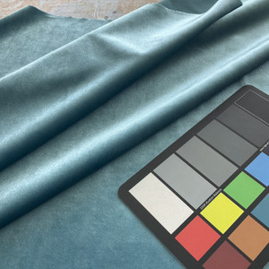 Plush Darling Velvet Aqua | Heavyweight Velvet Fabric | Home Decor Fabric | 55" Wide