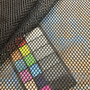 Air Mesh Black | Medium Weight Mesh Fabric | Home Decor Fabric | 60" Wide