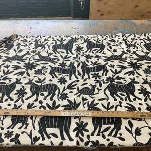 Artistry Fiesta Tribal Jacquard Onyx | Very Heavyweight Jacquard Fabric | Home Decor Fabric | 55" Wide