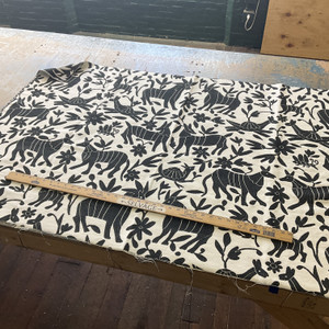 Artistry Fiesta Tribal Jacquard Onyx | Very Heavyweight Jacquard Fabric | Home Decor Fabric | 55" Wide