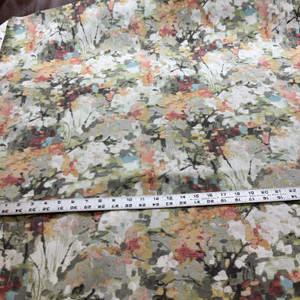 Bright Pink Swavelle/Mill Creek Frolicking Spring | Indoor Outdoor Fabric | 54" Wide