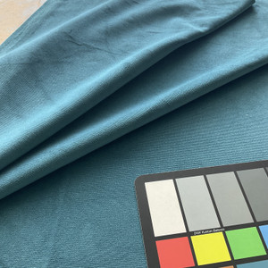 P Kaufmann Imperial Velvet Drapery Teal | Heavyweight Velvet Fabric | Home Decor Fabric | 54" Wide