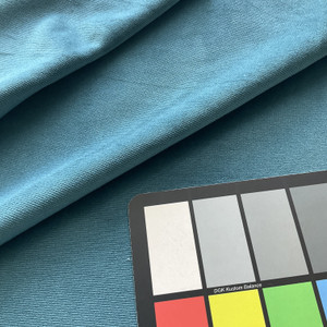 P Kaufmann Imperial Velvet Drapery Teal | Heavyweight Velvet Fabric | Home Decor Fabric | 54" Wide