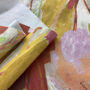 P Kaufmann Basketweave Parkland Springtime | Medium Weight Basketweave Fabric | Home Decor Fabric | 54" Wide