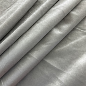 72" Velveteen Grey | Very Heavyweight Velveteen Fabric | Home Decor Fabric | 72" Wide