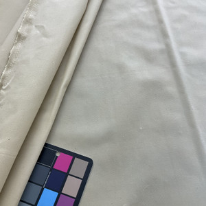 13.7 oz Waxed Army Duck Canvas Bone | Very Heavyweight Canvas Fabric | Home Decor Fabric | 60" Wide