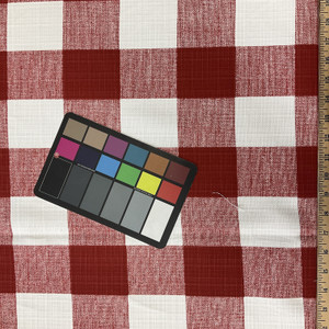 Premier Prints Luxe Outdoor Anderson Sangria | Medium Weight Outdoor, Basketweave Fabric | Home Decor Fabric | 54" Wide