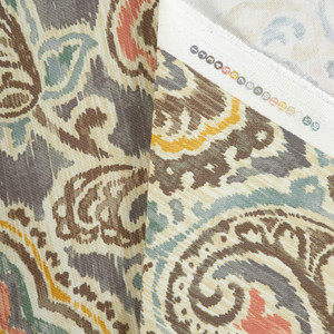 Waverly Artesanias Ikat Mineral | Home Decor Fabric | 54" Wide