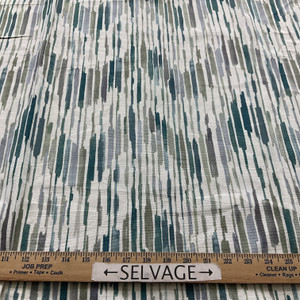 Kelly Ripa Home Drizzle Seaglass | Medium Weight Duck Fabric | Home Decor Fabric | 54" Wide