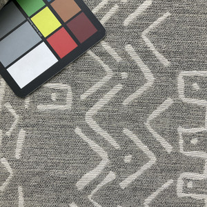 Artistry Mudcloth Yarn-Dyed Jacquard Flax | Very Heavyweight Jacquard Fabric | Home Decor Fabric | 57" Wide