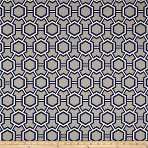 Kravet Basics Jonathan Adler Courbet 511 Storm | Medium Weight Basketweave Fabric | Home Decor Fabric | 57" Wide