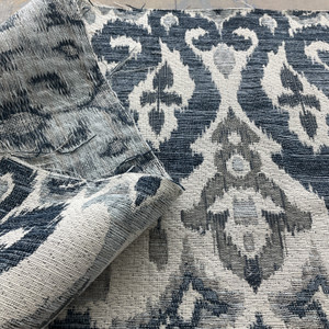 Swavelle Sandoa Chenille Jacquard Pacific | Very Heavyweight Jacquard, Chenille Fabric | Home Decor Fabric | 55" Wide