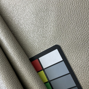 Eroica Intrepid Faux Leather Gold | Heavyweight Faux Leather Fabric | Home Decor Fabric | 54" Wide