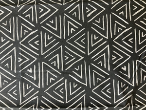 Swavelle Post Modern Charcoal | Medium Weight Duck, Linen Fabric | Home Decor Fabric | 54" Wide