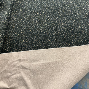 Martha Stewart Perry St Dash Full Plush Black | Heavyweight Velvet Fabric | Home Decor Fabric | 56" Wide