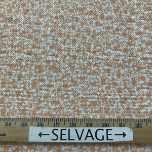 Amber Martha Stewart Perry St Pebbles Seagrass Peach Amber | Very Heavyweight Basketweave Fabric | Home Decor Fabric | 55" Wide