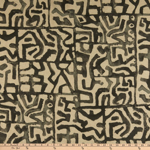 P Kaufmann Adir Graphite | Medium/Heavyweight Duck Fabric | Home Decor Fabric | 54" Wide