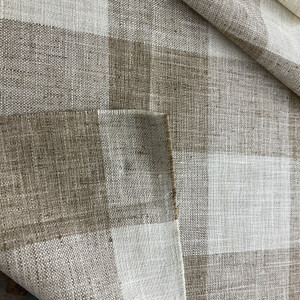 P Kaufmann Check Please Basketweave Harvest | Medium/Heavyweight Basketweave Fabric | Home Decor Fabric | 54" Wide