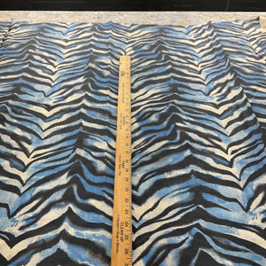 Lacefield Designs The English Room Rajasthan Blue | Medium Weight Duck Fabric | Home Decor Fabric | 54" Wide