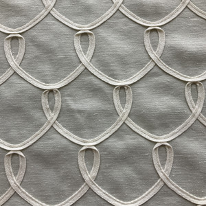 Waverly Penelope Embroidered Cloud | Medium/Heavyweight Woven Fabric | Home Decor Fabric | 54" Wide