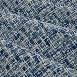 Swavelle Polpis Indoor/Outdoor Navy | Medium Weight Outdoor Fabric | Home Decor Fabric | 54" Wide