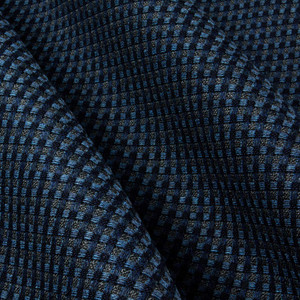 Sunbrella Dimension Depth 16007-0002 Indigo | Medium Weight Outdoor, Basketweave Fabric | Home Decor Fabric | 54" Wide