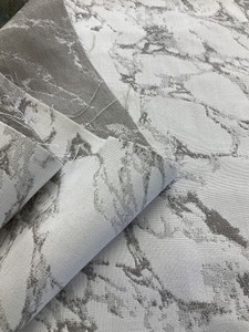Sunbrella Fusion Marble 145406-0008 Snow | Very Heavyweight Outdoor Fabric | Home Decor Fabric | 54" Wide