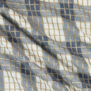 Waverly Cozy Plaid Jacquard Sky | Very Heavyweight Jacquard Fabric | Home Decor Fabric | 54" Wide