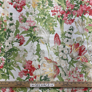 PKL Studio Summer Ready Linen Garden | Medium/Heavyweight Linen Fabric | Home Decor Fabric | 54" Wide