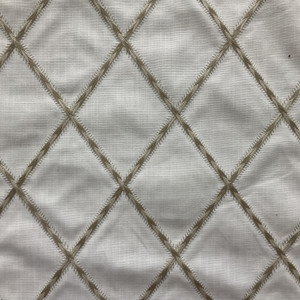 Waverly Trade Winds Embroidery Linen | Medium Weight Woven Fabric | Home Decor Fabric | 56" Wide