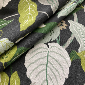 P Kaufmann Meridia Slub Duck Mineral | Medium/Heavyweight Duck Fabric | Home Decor Fabric | 54" Wide