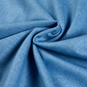 Linen Cotton Blend Twill Cool Blue | Medium/Heavyweight Twill Fabric | Home Decor Fabric | 54" Wide