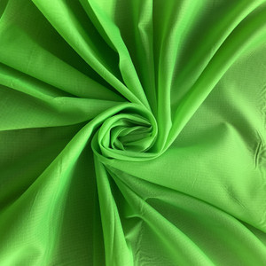 1.9 Oz. Ottertex Nylon Ripstop 70 Denier DWR Neon Green | Very Lightweight Ripstop Fabric | Home Decor Fabric | 60" Wide