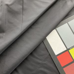 1.9 Oz. Ottertex Nylon Ripstop 70 Denier DWR Black | Very Lightweight Ripstop Fabric | Home Decor Fabric | 60" Wide