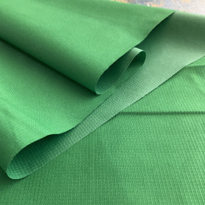 8.7 Oz Ottertex Polyurethane Coated Polyester Ripstop Kelly Green | Medium/Heavyweight Ripstop Fabric | Home Decor Fabric | 60" Wide