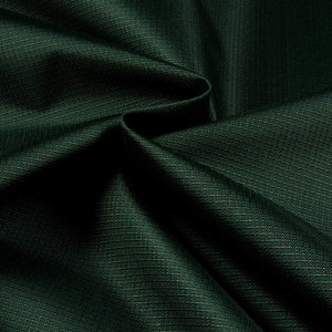 8.7 Oz Ottertex Polyurethane Coated Polyester Ripstop Hunter Green | Medium/Heavyweight Ripstop Fabric | Home Decor Fabric | 60" Wide
