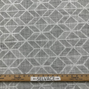 Hilary Farr Geode Jacquard Stone | Very Heavyweight Jacquard Fabric | Home Decor Fabric | 56" Wide