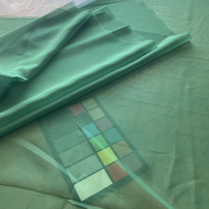 Sheer Voile Emerald Green | Lightweight Voile Fabric | Home Decor Fabric | 58" Wide