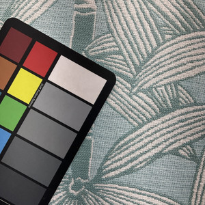 Bella Dura Home Performance River Cane Seaglass | Heavyweight Outdoor Fabric | Home Decor Fabric | 54" Wide