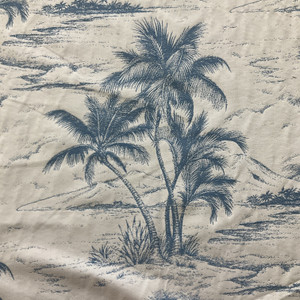 Bella Dura Home Performance Seas The Day Jacquard Palmetto | Heavyweight Outdoor, Jacquard Fabric | Home Decor Fabric | 54" Wide