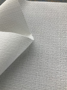 Bella Dura Home Performance Willow Basketweave Snow | Heavyweight Outdoor, Basketweave Fabric | Home Decor Fabric | 56" Wide