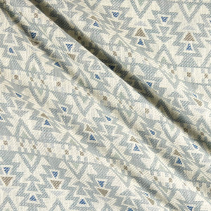 Artistry Tribal Southwest Roro Jacquard Indigo | Very Heavyweight Jacquard Fabric | Home Decor Fabric | 56.25" Wide